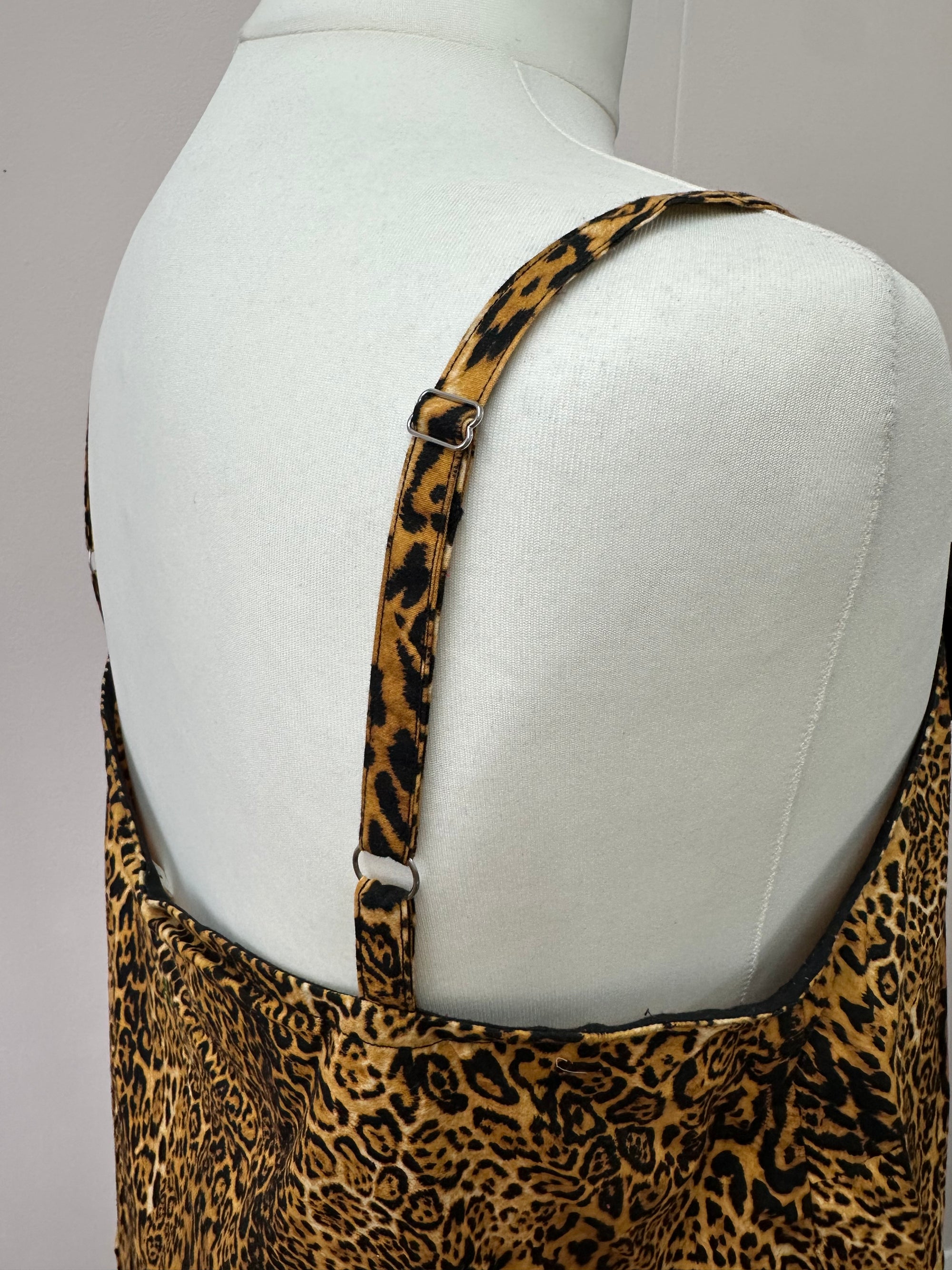 Leopard Bow Cami Size L