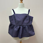 Purple occasion top size XS (6/8)