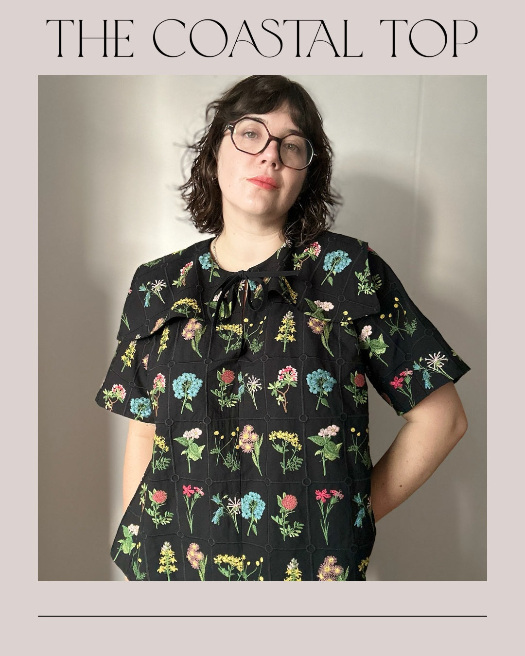 Limited Edition Embroidered Floral Fabric (all styles)