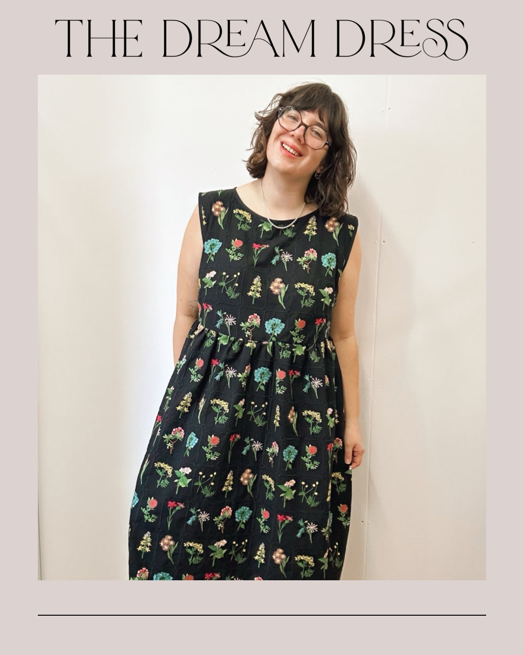 Limited Edition Embroidered Floral Fabric (all styles)