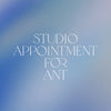 Studio visit for Ant
