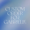 Gabrielle: gold garden dress