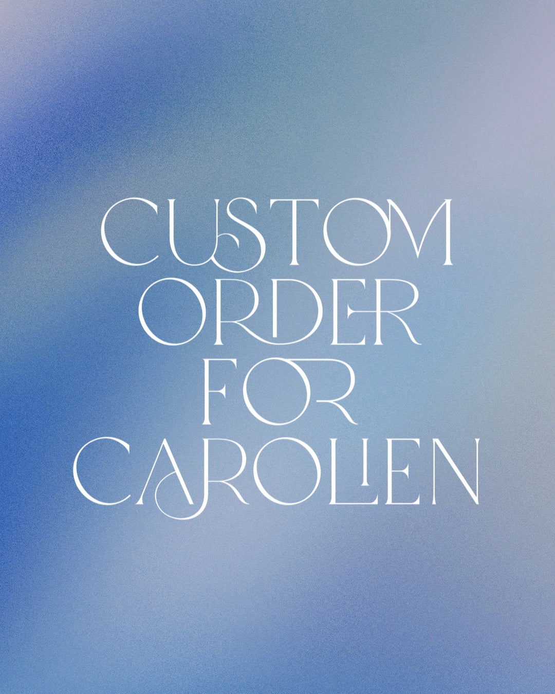 Carolien: cornflower dream dress