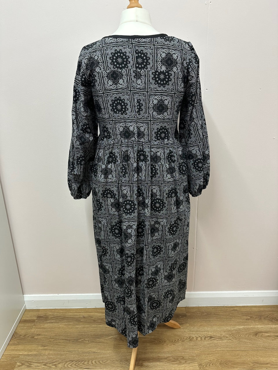Black Paisley dream dress size S 10/12 (ready to ship)