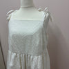 Broderie cami dress size L (18/20)