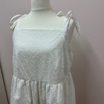 Broderie cami dress size L (18/20)