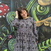 Black Paisley dream dress size S 10/12 (ready to ship)