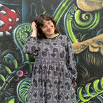 Black Paisley dream dress size S 10/12 (ready to ship)