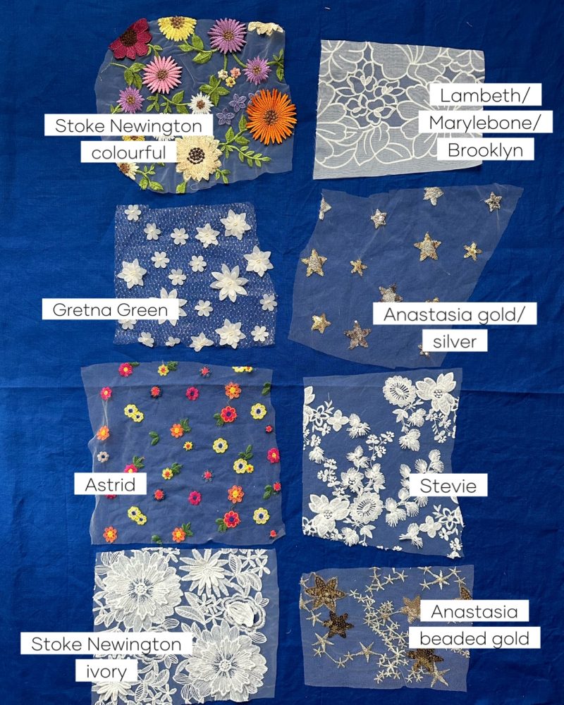 Bridal Fabric Samples - Image 2